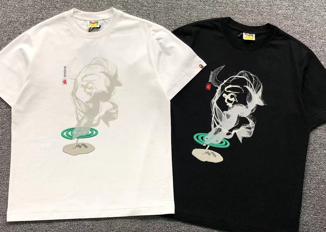 Bape 108 BAPE T-SHIRT 3112102311 (Im 170Cm 60Kg I Wear Size M In The Phot) - Image 6