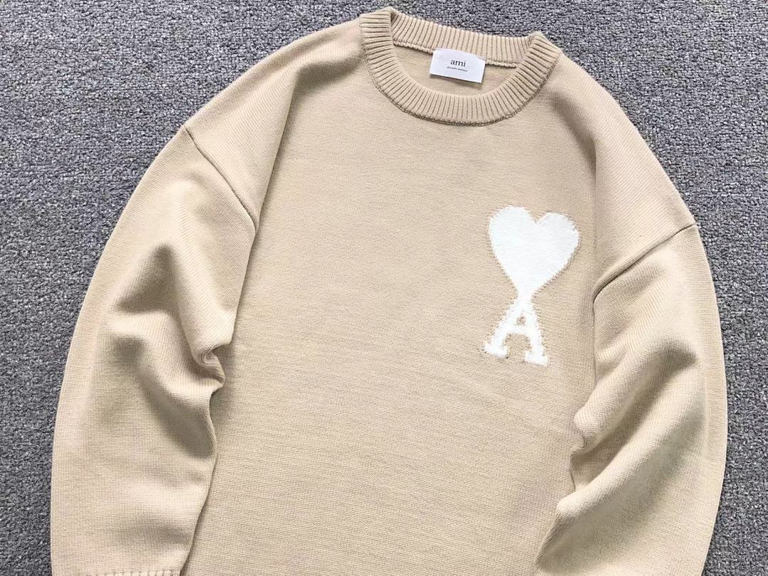 AMI 178 AMI SWEATER 4120202135 (Im 170Cm 60Kg I Wear Size S In The Phot) - Image 17