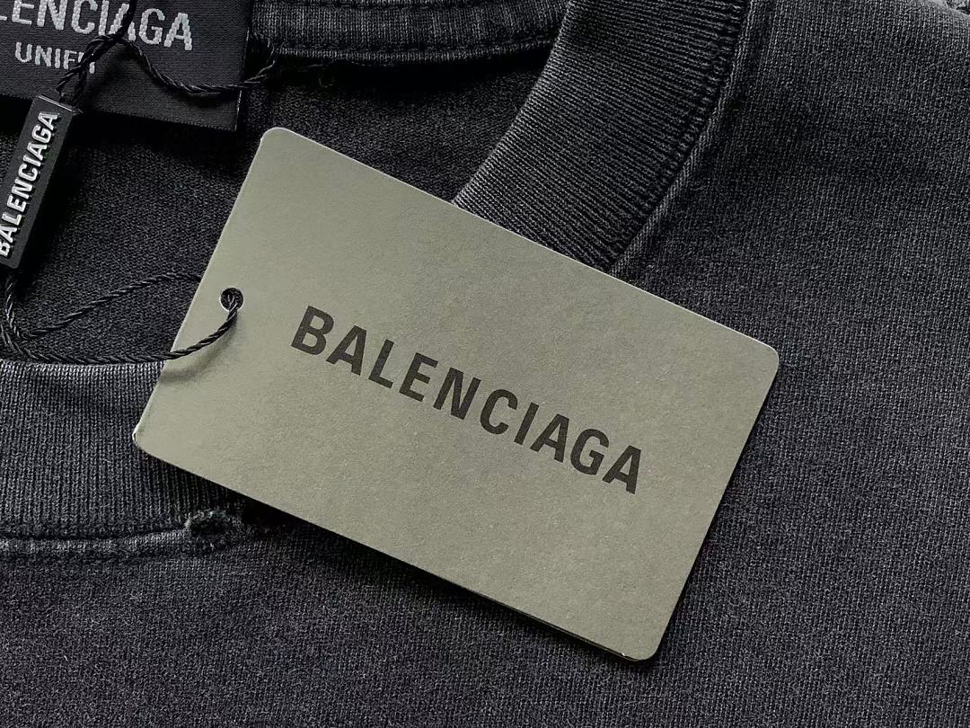 Balenciaga 129 B⭐L⭐⭐⭐IA⭐A T-SHIRT 42061609133 (Im 170Cm 60Kg I Wear Size 2XL In The Phot) - Image 22