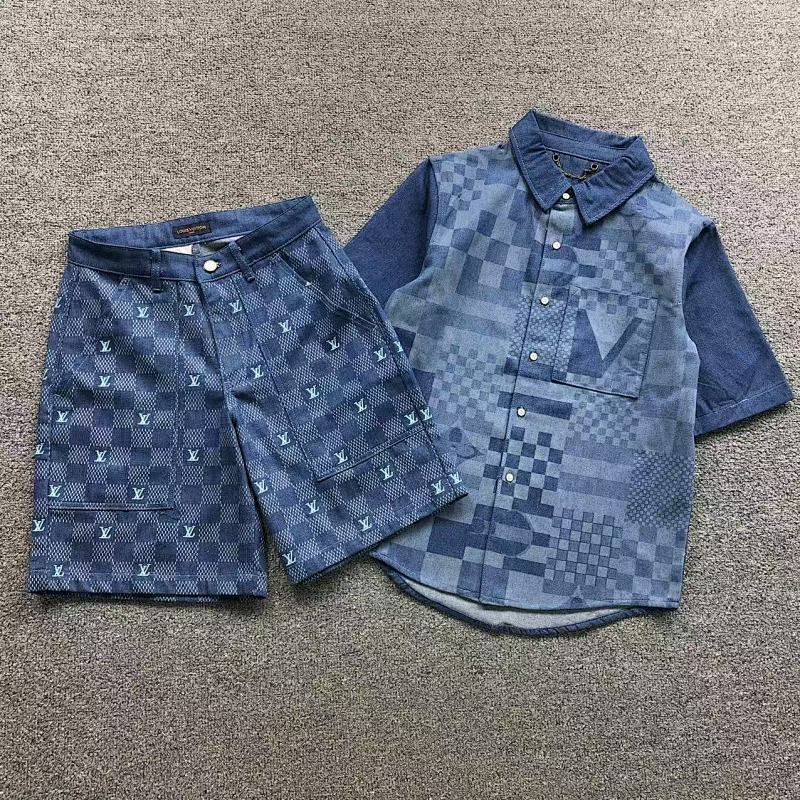 Louis Vuitton Louis Vuitton TOP P130 188 SHORTS P110168 L⭐ SHIRT, photo 1