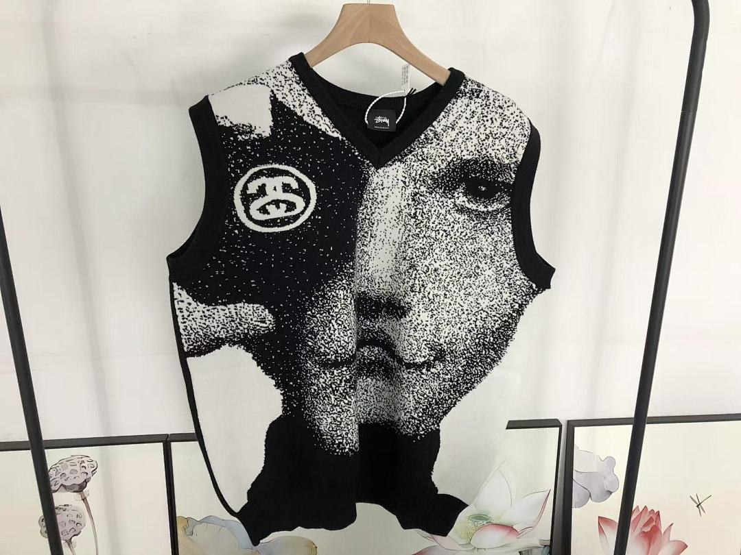 Stussy 185 STUSSY VEST 21111218001 (Im 170Cm 60Kg I Wear Size M In The Phot) - Image 17