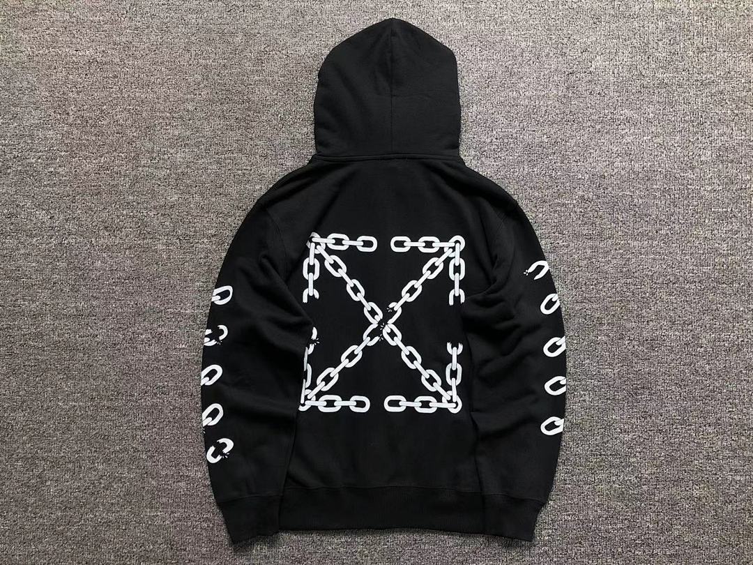 Off-White 208 OFF-WHITE (WHITE HOODIE) - Image 3