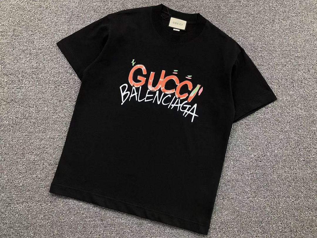 Balenciaga 95 B⭐L⭐⭐⭐IA⭐A G⭐C⭐I T-SHIRT 502170181 (Im 170Cm 57Kg I Wear Size S In The Phot) - Image 14