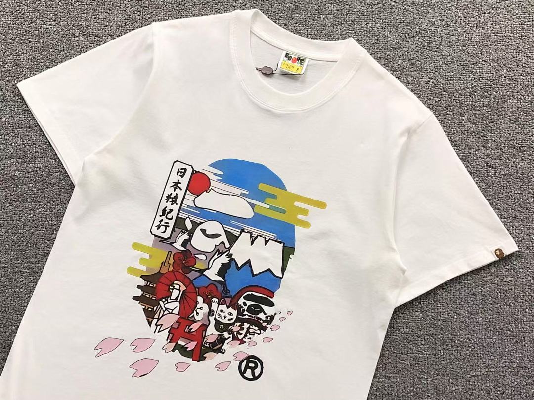 Bape 85 BAPE T-SHIRT 4105260498 (Im 170Cm 60Kg I Wear Size S In The Phot) - Image 8