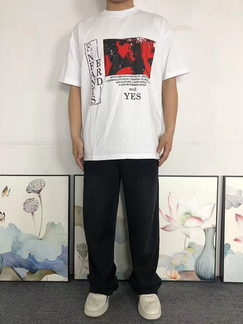 Chanel 85 ENFANTS RICHES DEPRIMES T-SHIRT 42012413162 (Im 170Cm 60Kg I Wear Size S In The Phot) - Image 3