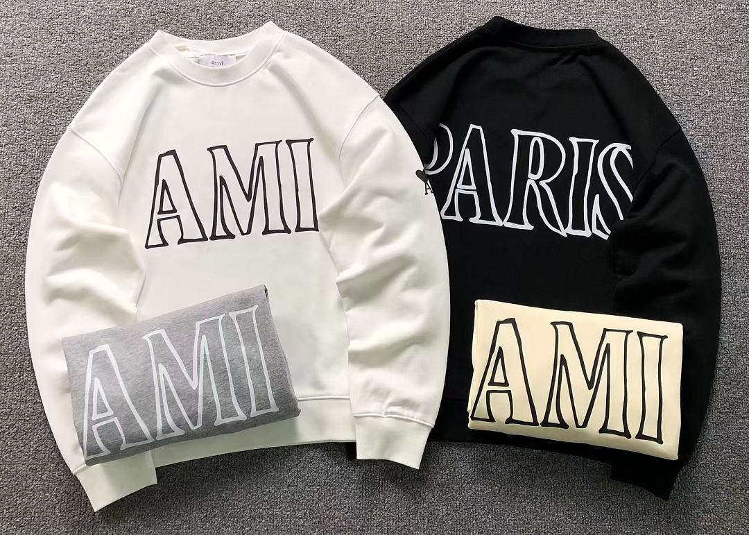 AMI 135 AMI HOODIE 3208164217 (Im 170Cm 60Kg I Wear Size M In The Phot) - Image 5
