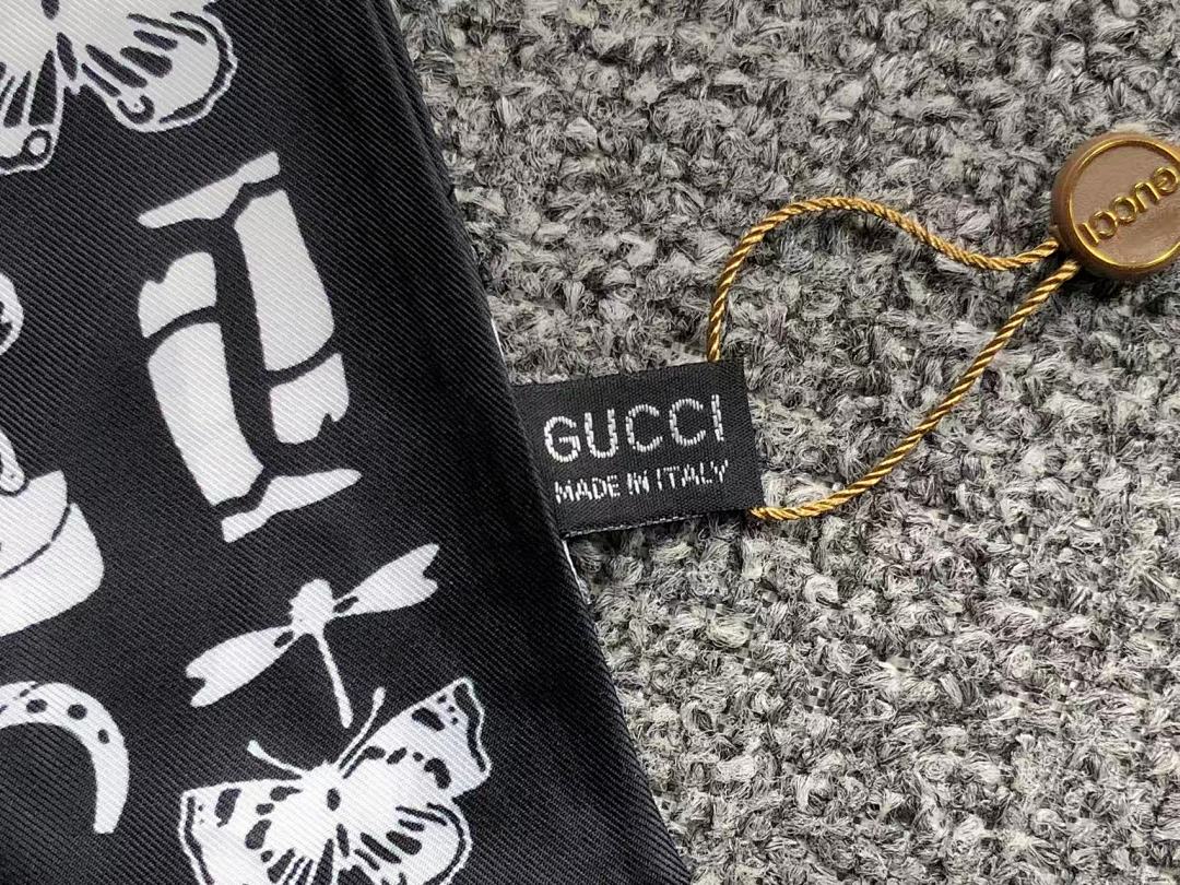 Gucci 68 G⭐C⭐I SCARF 5112812102 (Long 116CM* Wide 8CM*) - Image 6