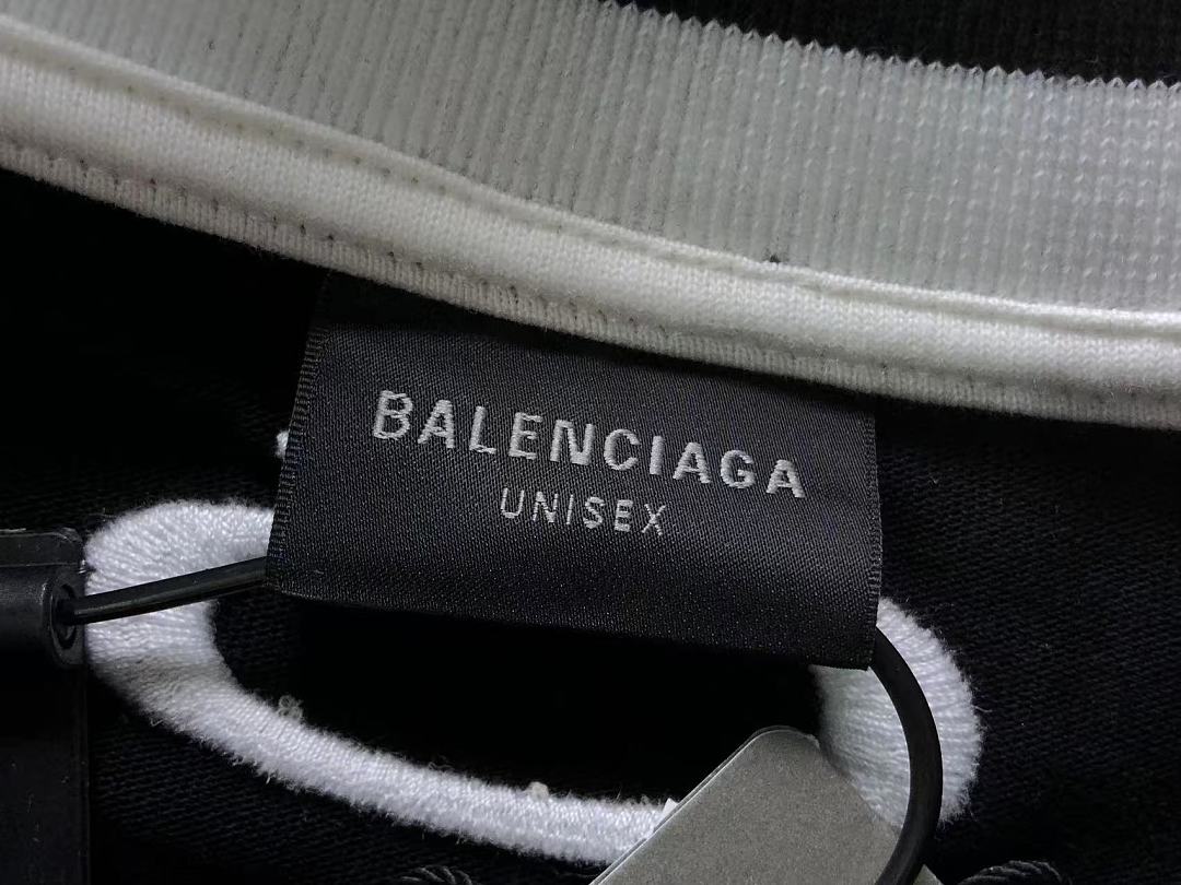 Balenciaga 185 B⭐L⭐⭐⭐IA⭐A NBA BASKETBALL LONG SLEEVED 42082105163 (Im 170Cm 60Kg I Wear Size S In The Phot) - Image 20