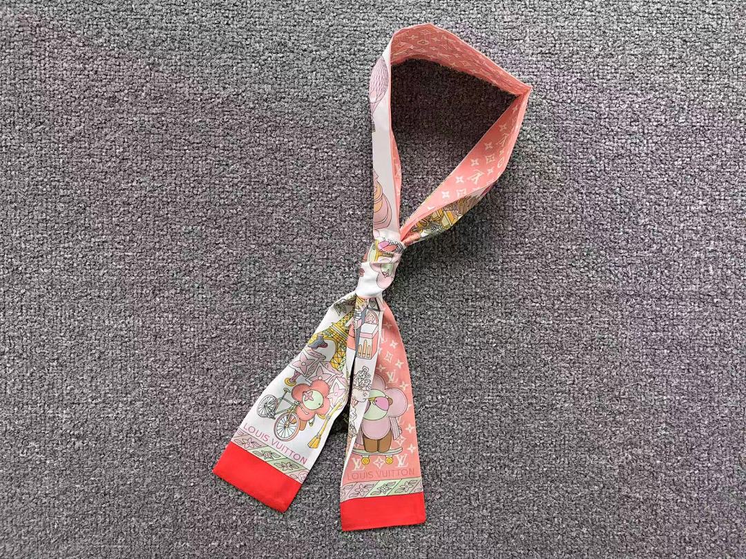 Louis Vuitton 68 L⭐ SCARF 5112817102 (Long 116CM* Wide 8CM*) - Image 3