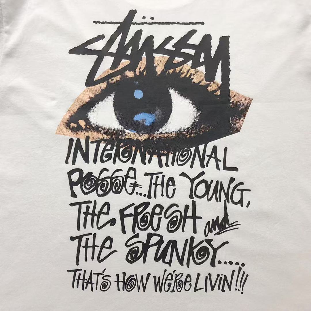 Stussy 85 STUSSY T-SHIRT 3104090131 (Im 170Cm 60Kg I Wear Size XL In The Phot) - Image 9