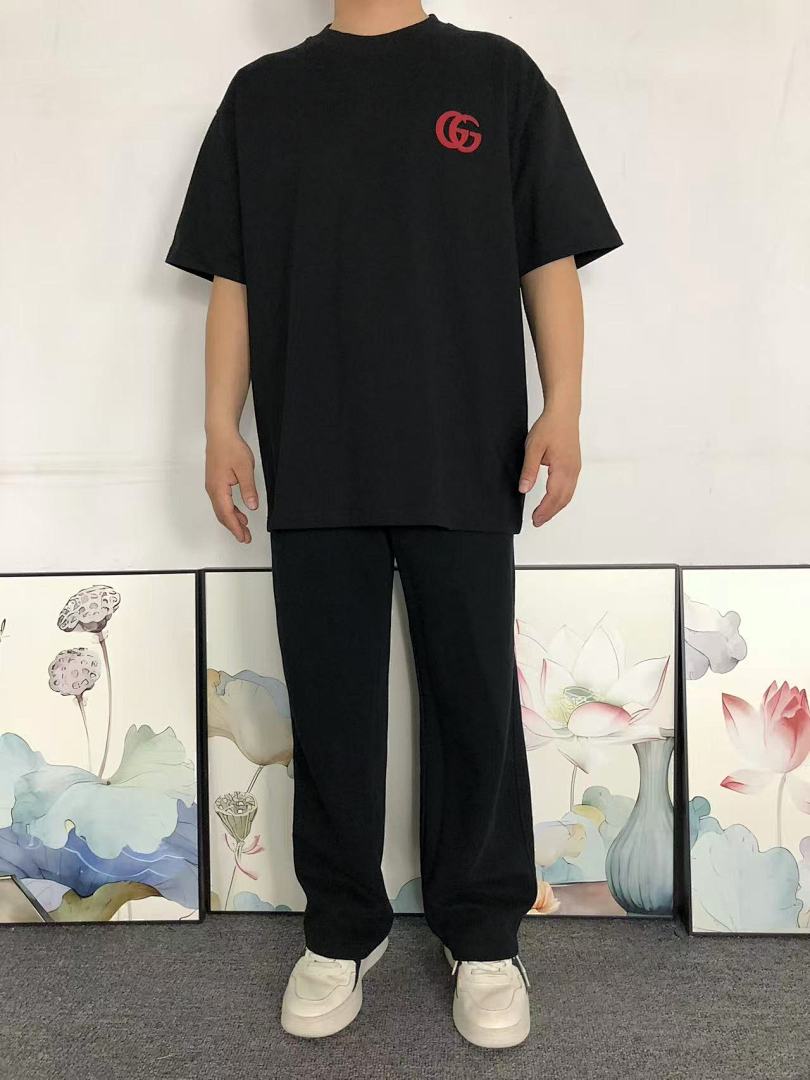 Gucci 125 G⭐C⭐I T-SHIRT 121150760 (Im 170Cm 60Kg I Wear Size XL In The Phot) - Image 3
