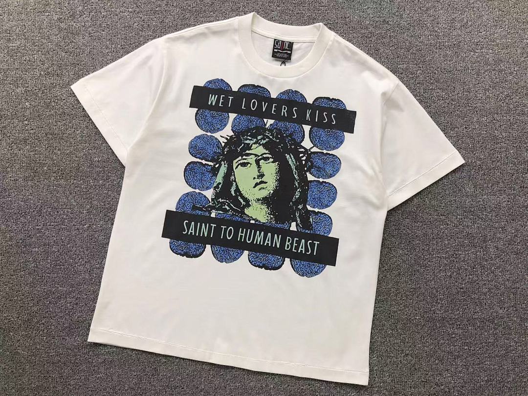 Chanel 115 SAINT MICHAEL T-SHIRT 312101717 (Im 170Cm 57Kg I Wear Size S In The Phot) - Image 6