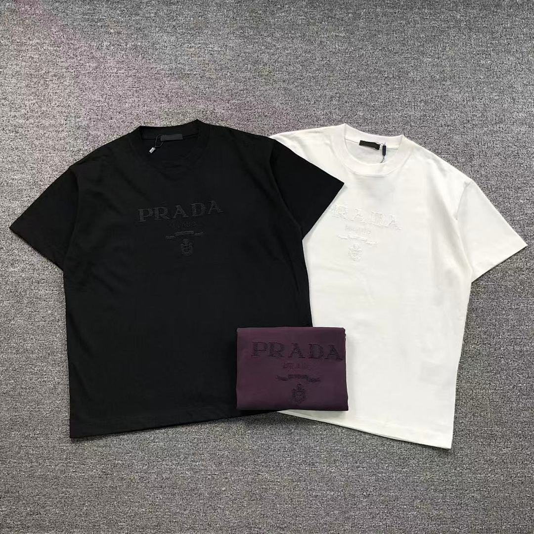 Prada 118 P⭐A⭐A T-SHIRT 4123104133 (Im 170Cm 60Kg I Wear Size 2XL In The Phot)