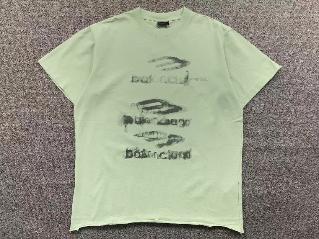Balenciaga 118 B⭐L⭐⭐⭐IA⭐A T-SHIRT 5212206136 (Im 170Cm 60Kg I Wear Size S In The Phot) - Image 5