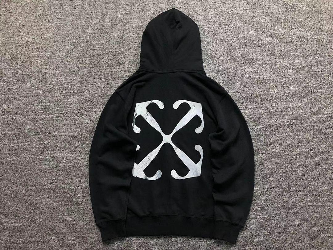 Off-White 208 OFF-WHITE (WHITE HOODIE) - Image 3