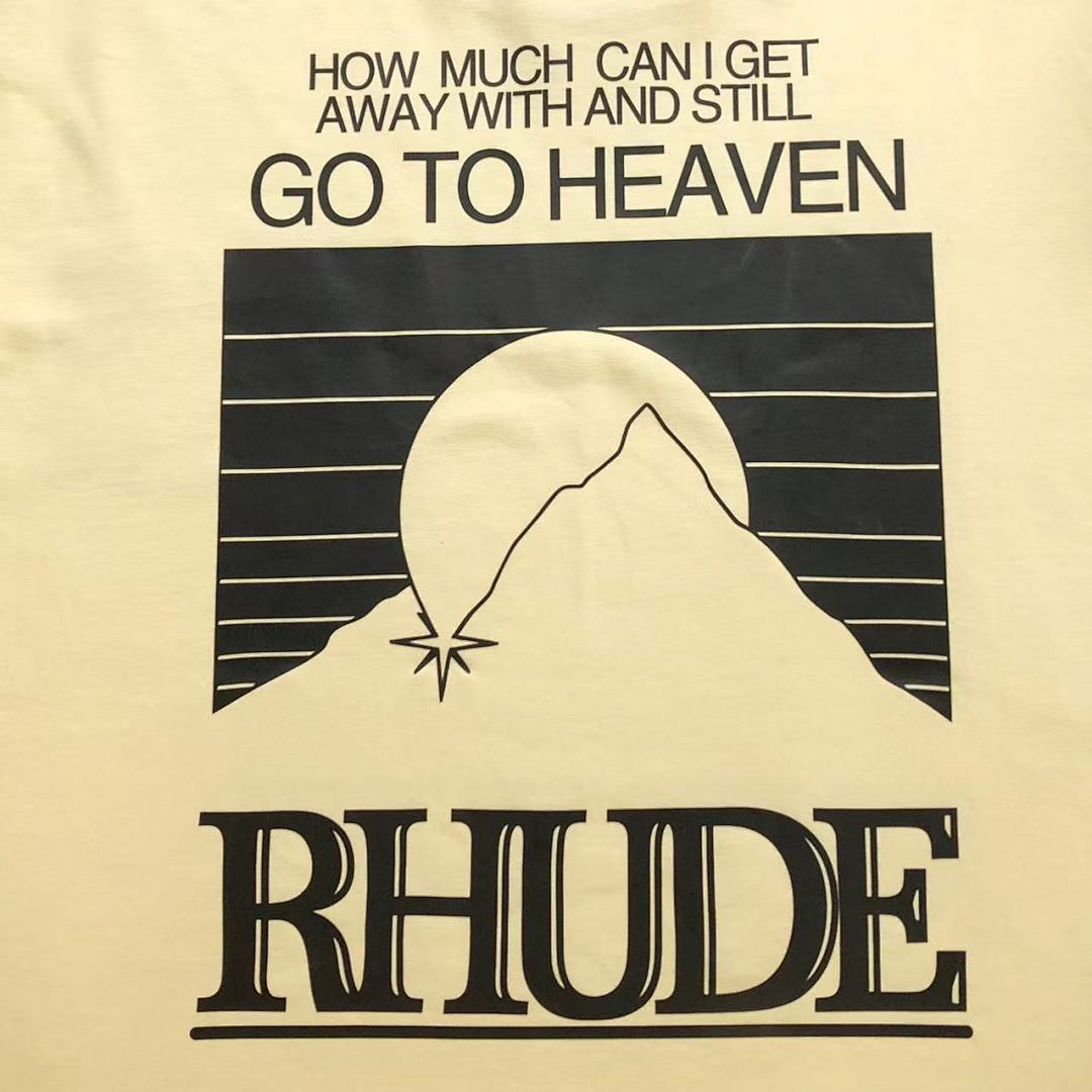 Rhude 98 RHUDE T-SHIRT 3204071817 (Im 170Cm 60Kg I Wear Size S In The Phot) - Image 12