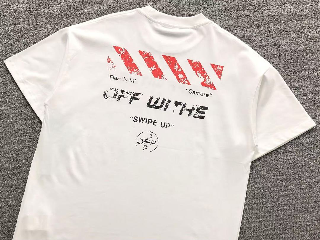 Unbranded 155 OFF-WHITE T-SHIRT 2204292201 (Im 170Cm 60Kg I Wear Size S In The Phot) - Image 8