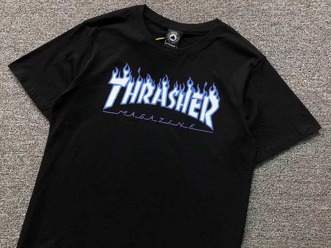 Thrasher 68 THRASHER T-SHIRT 41060911121 (Im 170Cm 60Kg I Wear Size L In The Phot) - Image 11
