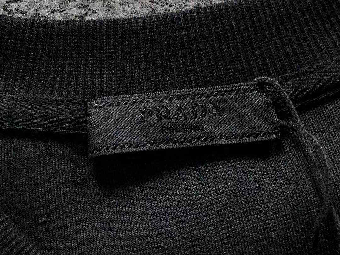 Prada 178 P⭐A⭐A HOODIE 3208280321 (Im 170Cm 60Kg I Wear Size M In The Phot) - Image 17