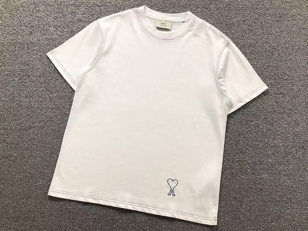 AMI 98 AMI T-SHIRT 3205180817 (Im 170Cm 65Kg I Wear Size S In The Phot) - Image 7