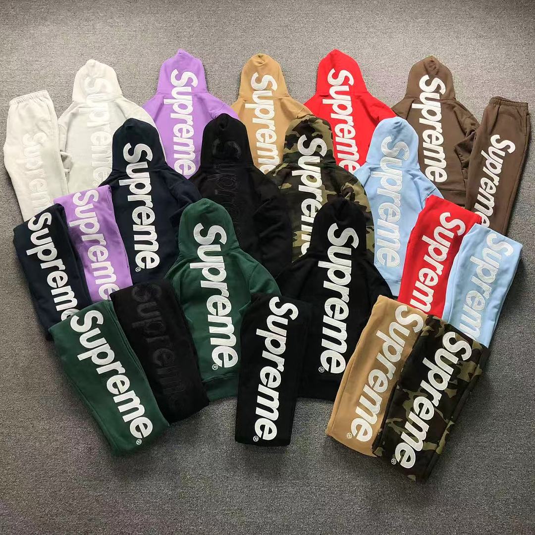 Supreme TROUSERS 188 S⭐⭐R⭐⭐E HOODIE 52071521182 (Im 170Cm 60Kg I Wear Size S In The Phot)