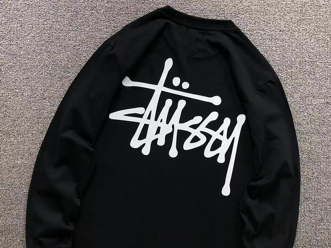 Stussy 95 STUSSY LONG SLEEVED 592717123 (Im 170Cm 60Kg I Wear Size M In The Phot) - Image 11