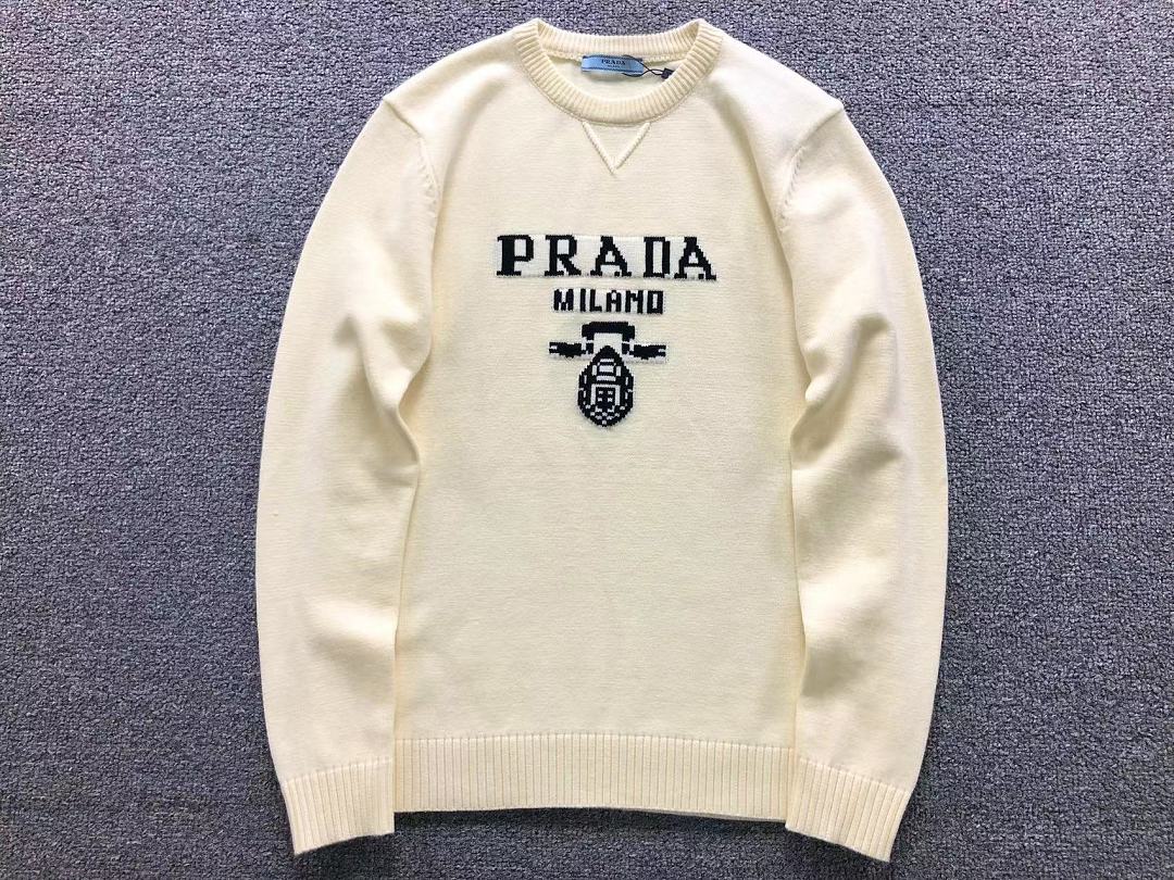 Prada 208 P⭐A⭐A SWEATER 3208110521 (Im 170Cm 60Kg I Wear Size L In The Phot) - Image 5