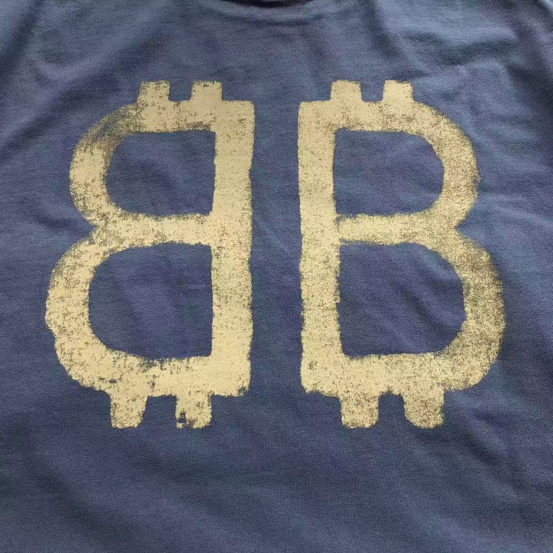 Balenciaga 125 B⭐L⭐⭐⭐IA⭐A T-SHIRT 42032302163 (Im 170Cm 60Kg I Wear Size XS In The Phot) - Image 9
