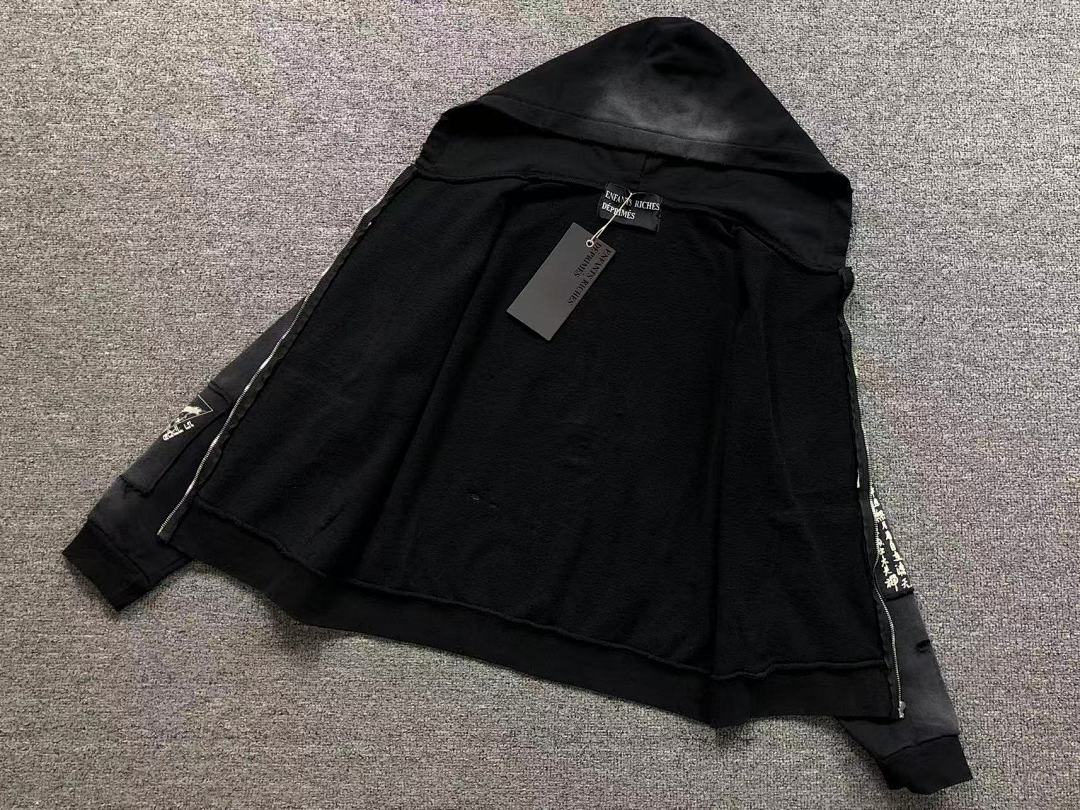 Chanel 185 ENFANTS RICHES DEPRIMES HOODIE 521709162 (Im 170Cm 60Kg I Wear Size S In The Phot) - Image 29