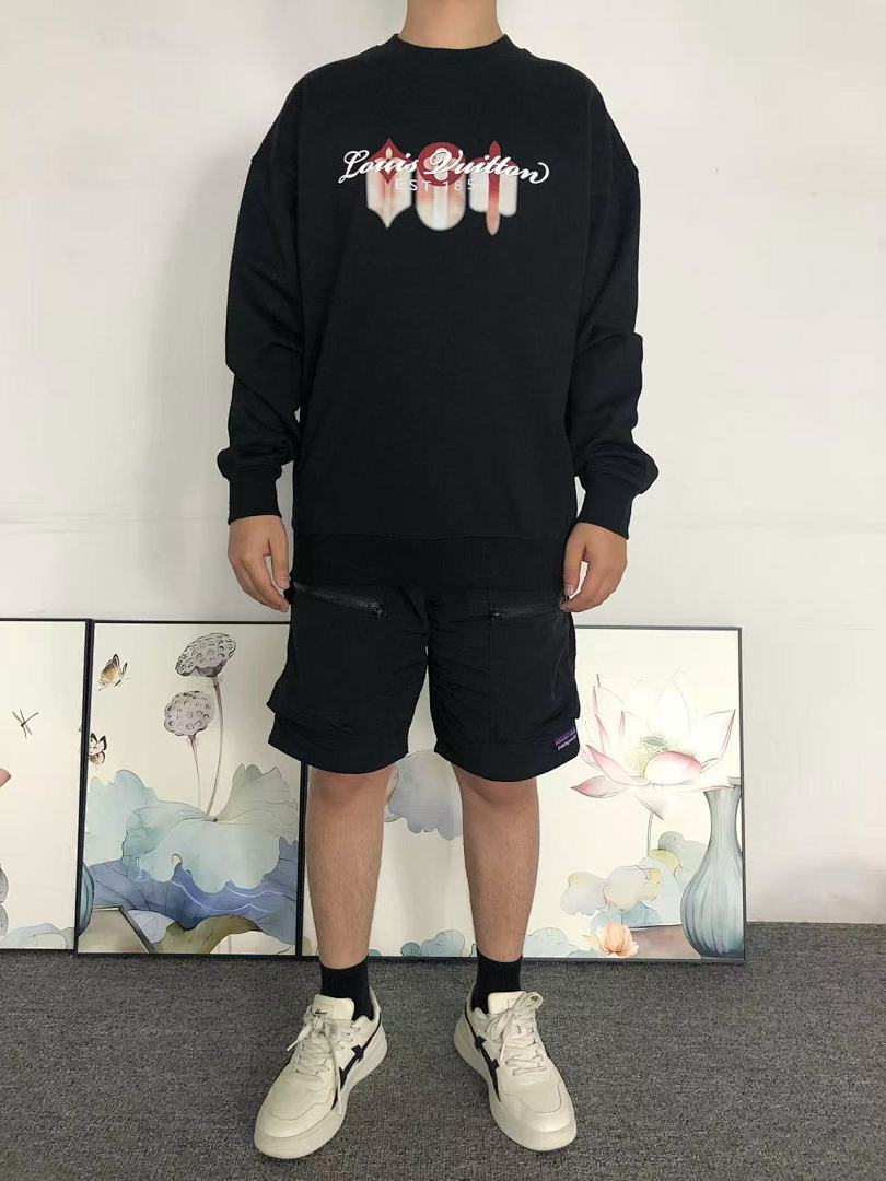 Louis Vuitton 165 L⭐ HOODIE 582915147 (Im 170Cm 60Kg I Wear Size M In The Phot) - Image 3