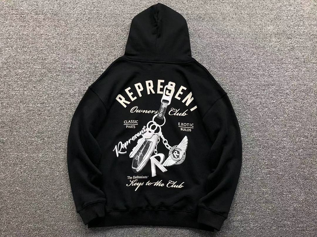 Represent 128 REPRESENT HOODIE 1109261368 (Im 170Cm 60Kg I Wear Size S In The Phot) - Image 5