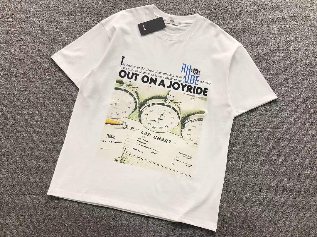 Rhude 95 RHUDE T-SHIRT 3204230321 (Im 170Cm 60Kg I Wear Size L In The Phot) - Image 6