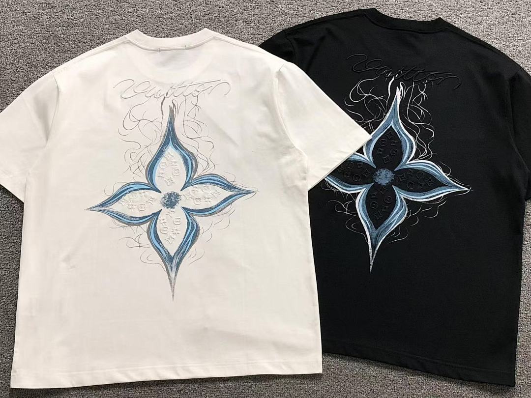 Louis Vuitton 98 L⭐ T-SHIRT 5233010127 (Im 170Cm 60Kg I Wear Size 2XL In The Phot) - Image 6
