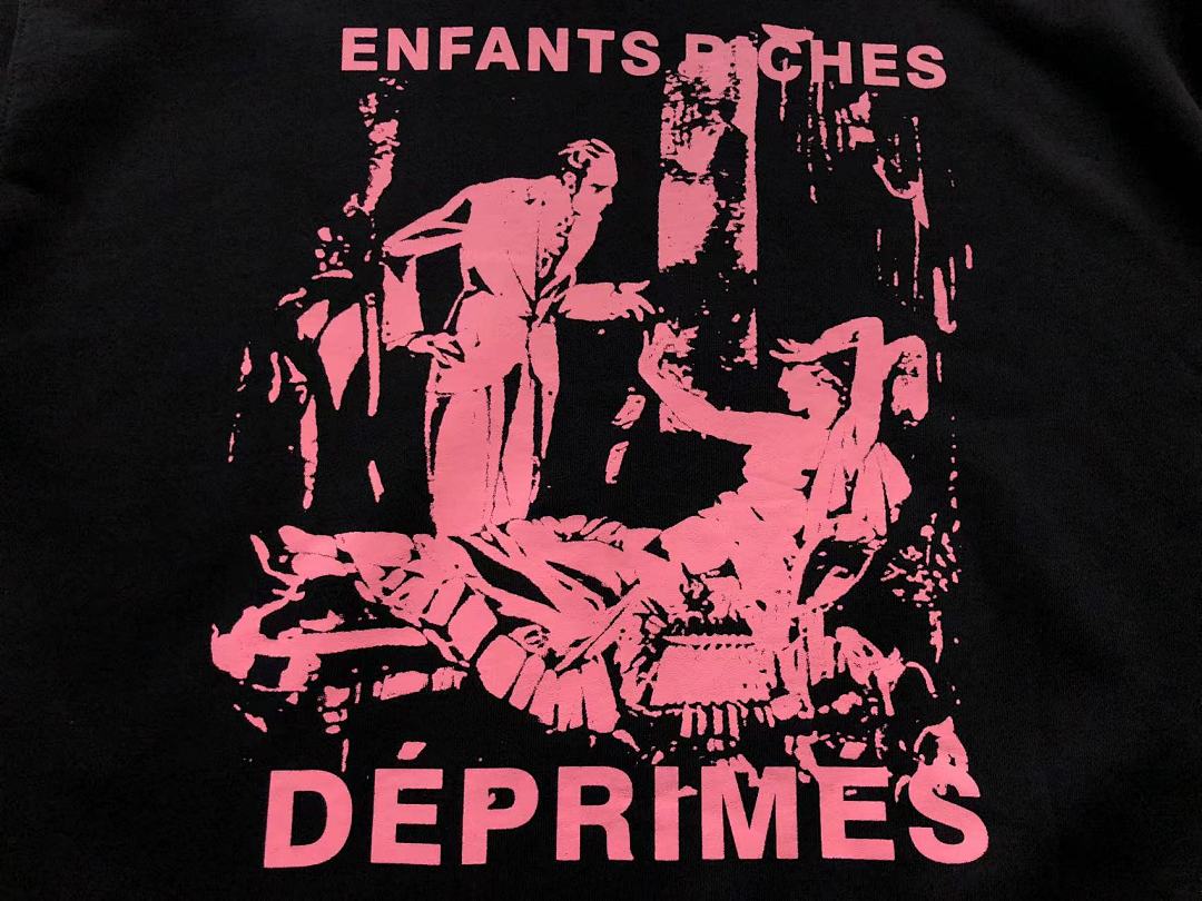 Chanel 138 ENFANTS RICHES DEPRIMES HOODIE 5211220162 (Im 170Cm 60Kg I Wear Size S In The Phot) - Image 8