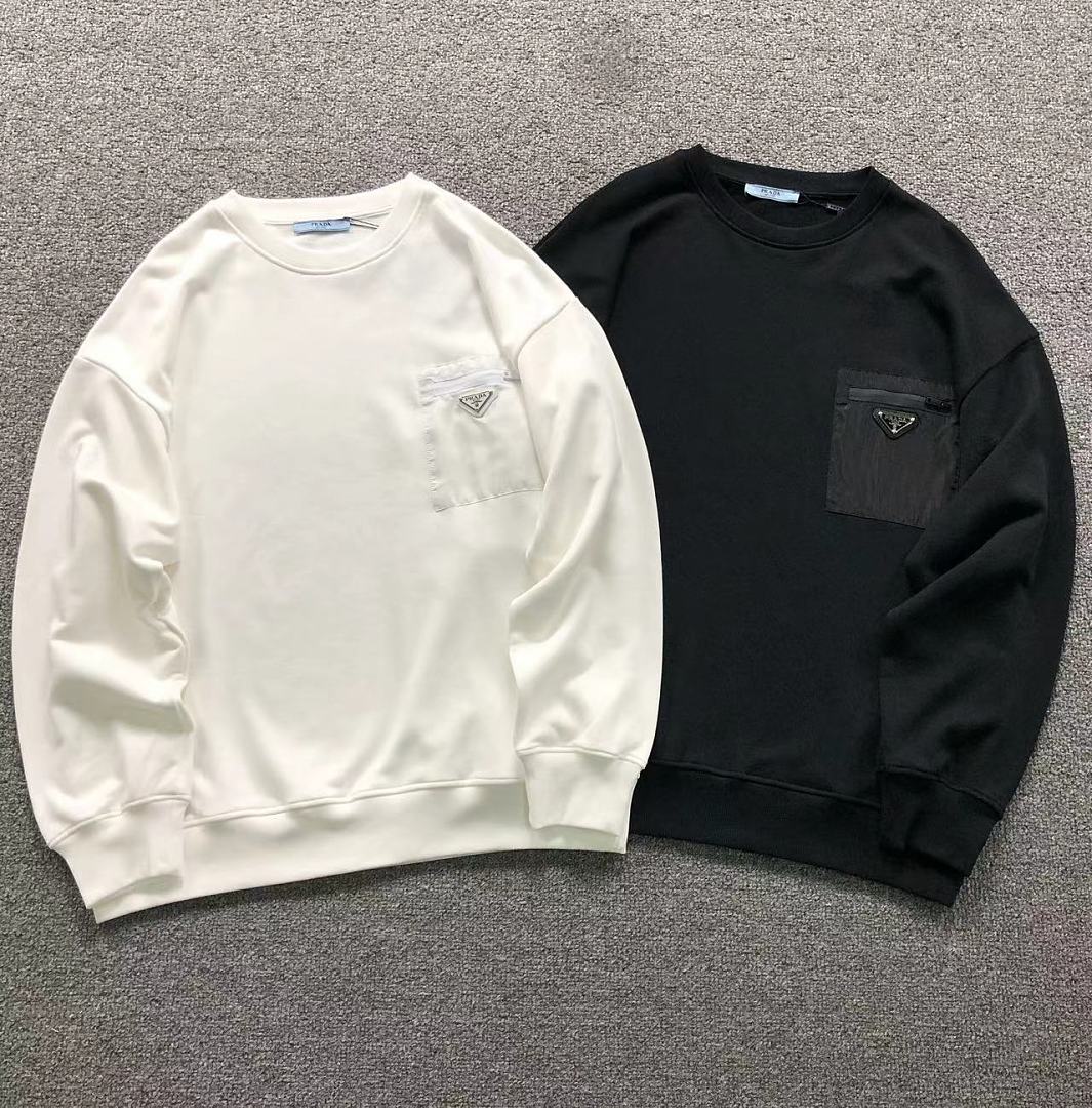 Prada 195 P⭐A⭐A HOODIE 4208281001 (Im 170Cm 60Kg I Wear Size M In The Phot)