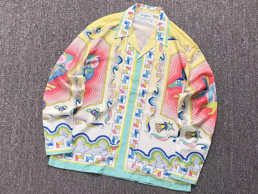 Casablanca 116 CASABLANCA SHIRT 211050739 (Im 170Cm 55Kg I Wear Size L In The Phot) - Image 6