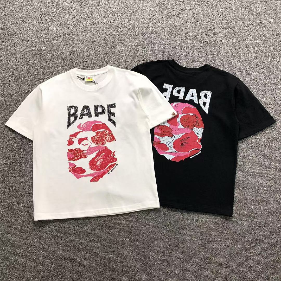 Bape 95 BAPE T-SHIRT 3205040517 (Im 170Cm 60Kg I Wear Size S In The Phot)