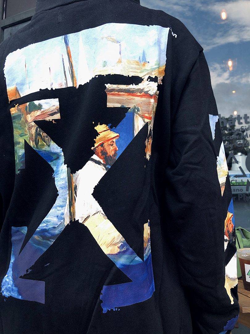 Off-White 135 OFF-WHITE (WHITE HOODIE) - Image 46