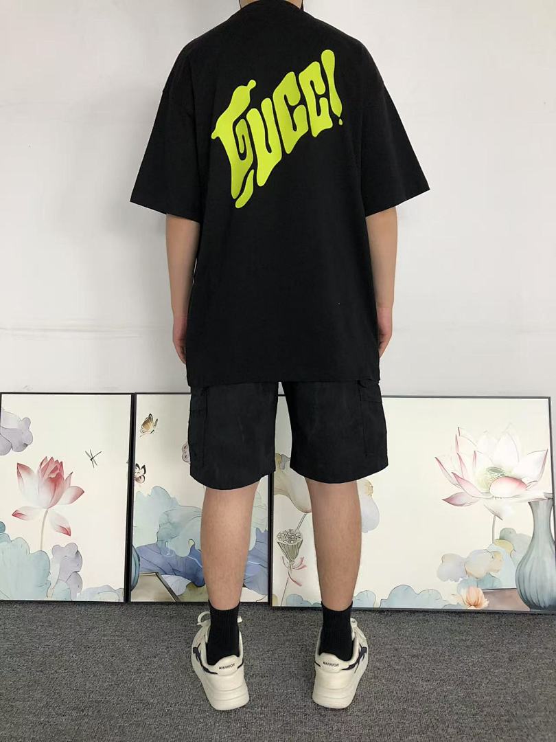 Gucci 115 G⭐C⭐I T-SHIRT 41081922133 (Im 170Cm 60Kg I Wear Size L In The Phot) - Image 4