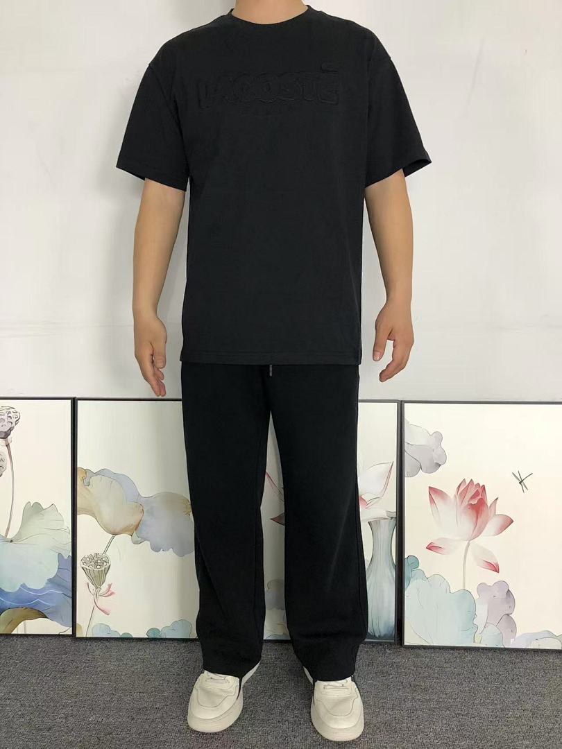 Unbranded 108 LACOSTE T-SHIRT 2201033801 (Im 170Cm 60Kg I Wear Size M In The Phot) - Image 3