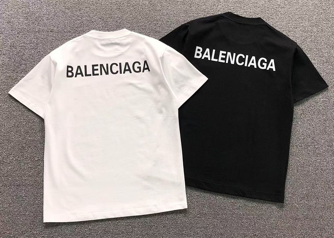 Balenciaga 118 B⭐L⭐⭐⭐IA⭐A T-SHIRT 41072504133 (Im 170Cm 60Kg I Wear Size S In The Phot) - Image 5