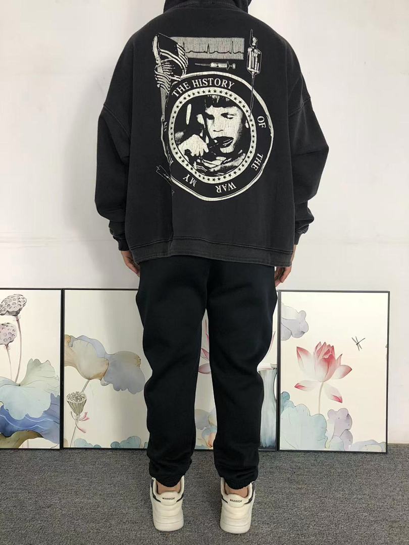 Chanel 168 ENFANTS RICHES DEPRIMES HOODIE 1109180599 (Im 170Cm 60Kg I Wear Size L In The Phot) - Image 4