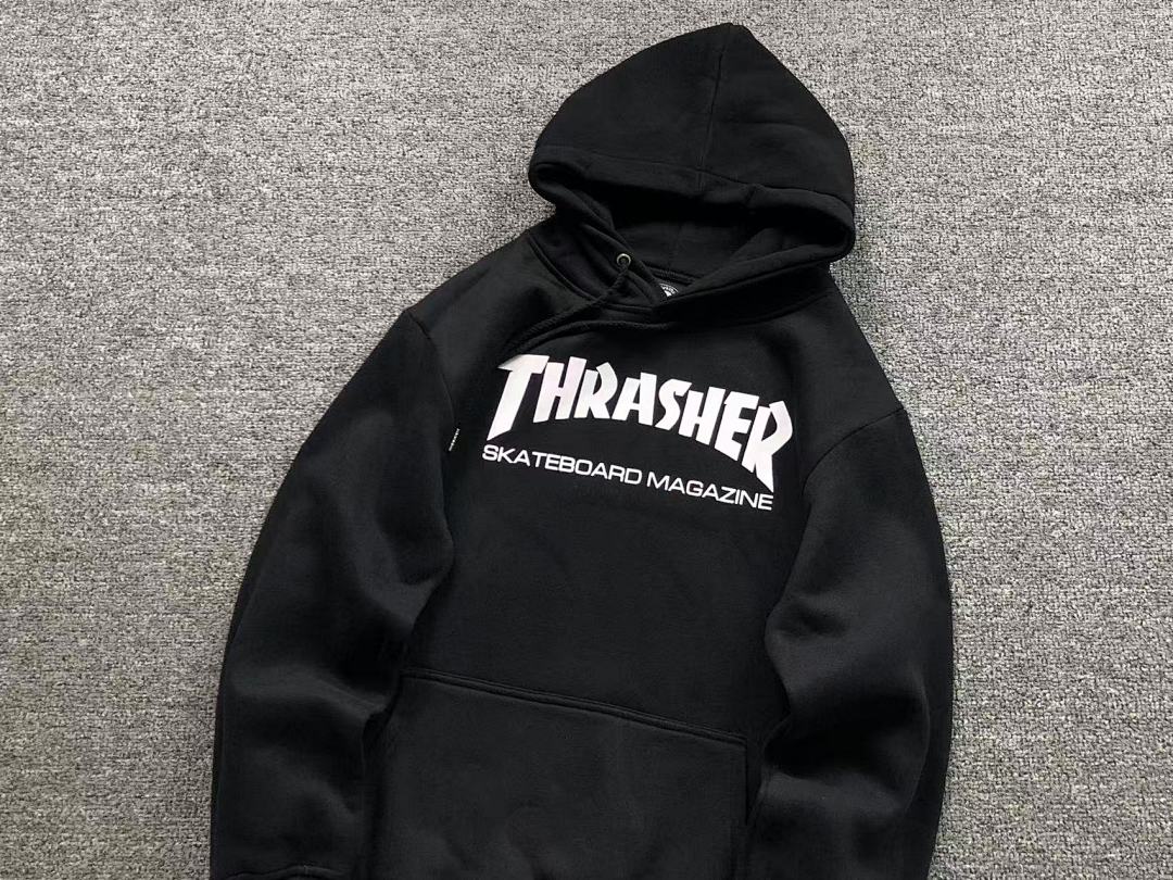 Thrasher 98 THRASHER HOODIE 5101003121 (Im 170Cm 60Kg I Wear Size M In The Phot) - Image 9