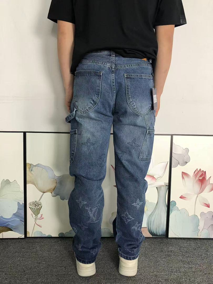 Louis Vuitton 225 L⭐ TROUSERS 3201240417 (Im 170Cm 60Kg I Wear Size 30 In The Phot) - Image 4