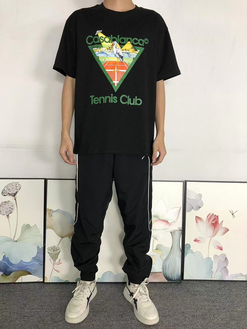 Casablanca 88 CASABLANCA T-SHIRT 126131332 (Im 170Cm 60Kg I Wear Size M In The Phot) - Image 3