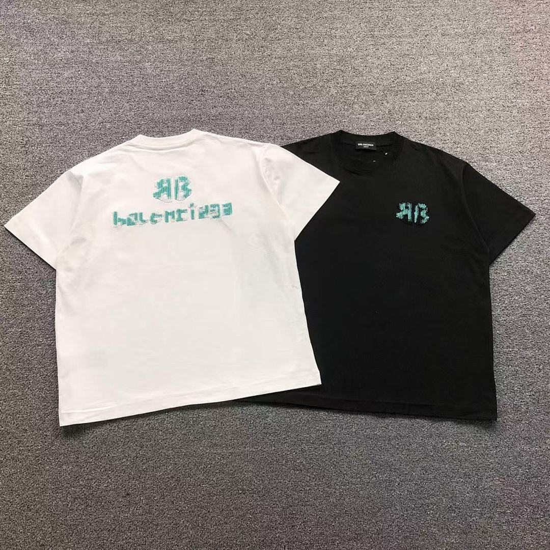 Balenciaga 118 B⭐L⭐⭐⭐IA⭐A T-SHIRT 4123107133 (Im 170Cm 60Kg I Wear Size 2XL In The Phot), photo 1