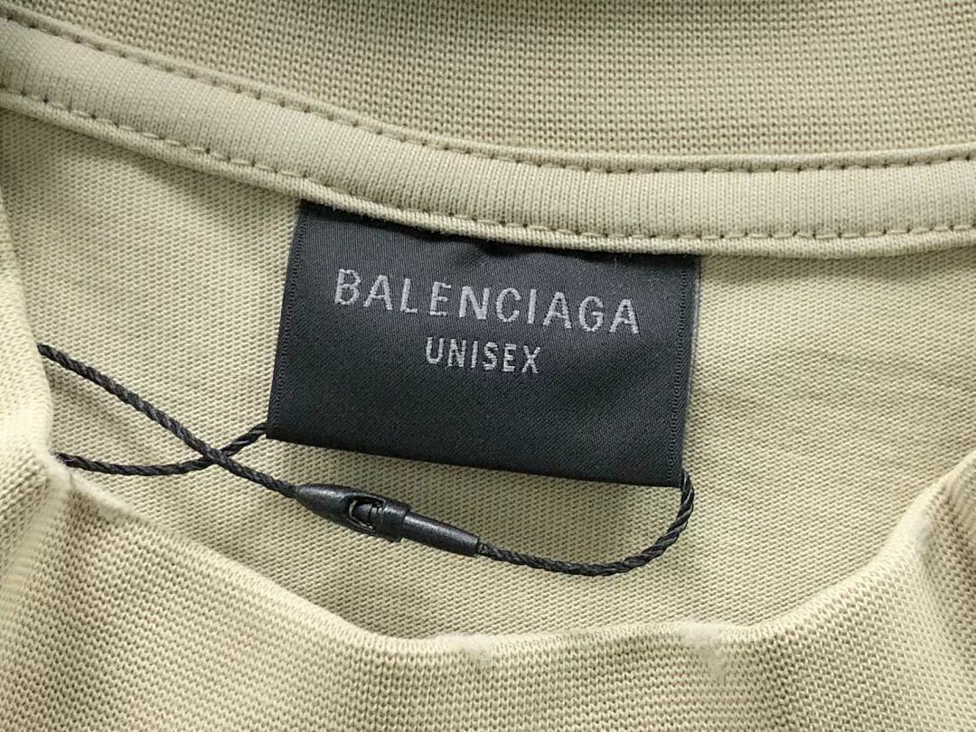 Balenciaga 128 B⭐L⭐⭐⭐IA⭐A T-SHIRT 3108082121 (Im 170Cm 60Kg I Wear Size S In The Phot) - Image 17