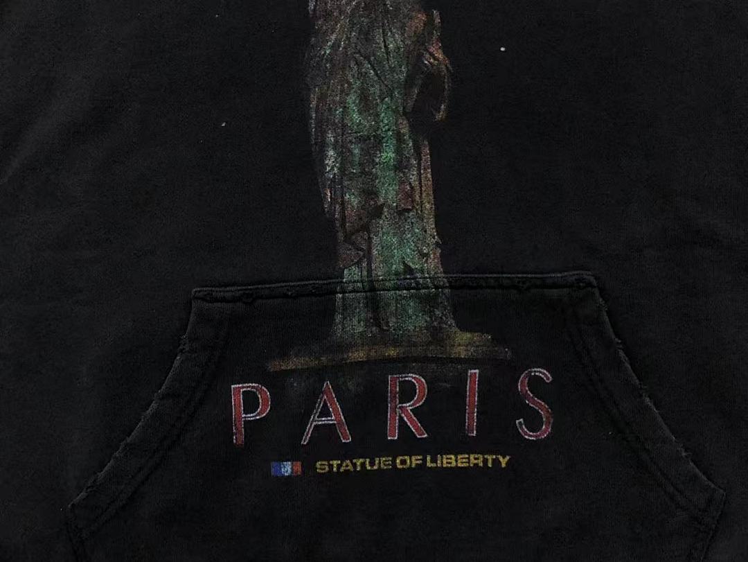 Balenciaga 275 B⭐L⭐⭐⭐IA⭐A HOODIE 4122711163 (Im 170Cm 60Kg I Wear Size XS In The Phot) - Image 10
