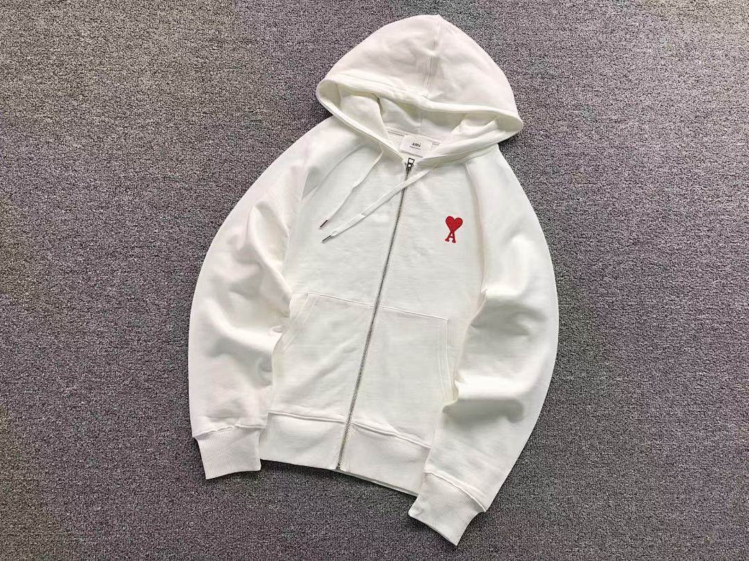 AMI 125 AMI HOODIE 57280888 (Im 170Cm 60Kg I Wear Size M In The Phot) - Image 8