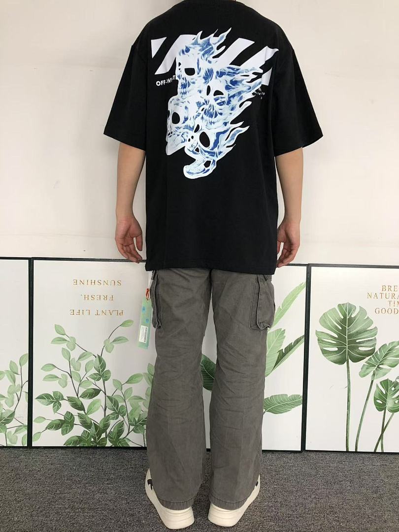 Off-White 98 OFF-WHITE T-SHIRT 503120319 (Im 170Cm 60Kg I Wear Size L In The Phot) - Image 4